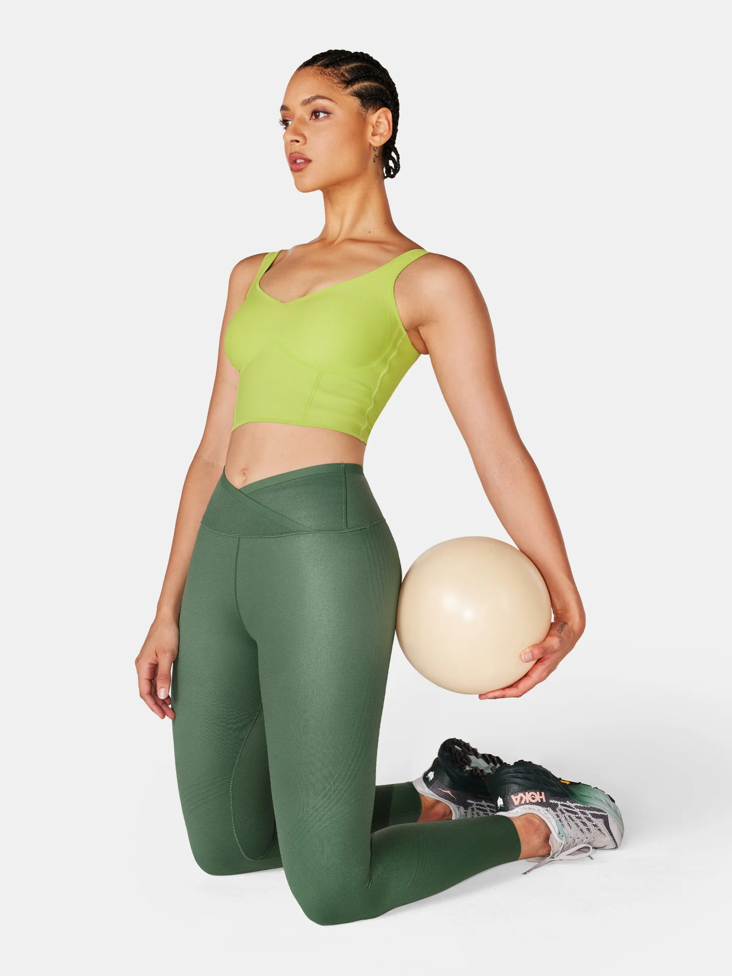 Body Sculpt Faux Leather Leggings (Reversible Wear) - Image 61