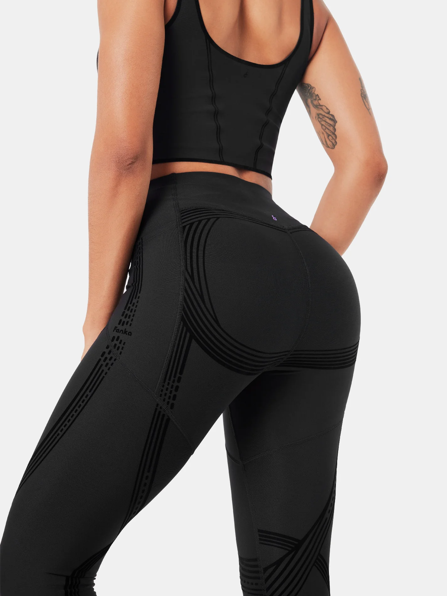 Body Sculpt Double Coverage Leggings - Image 13
