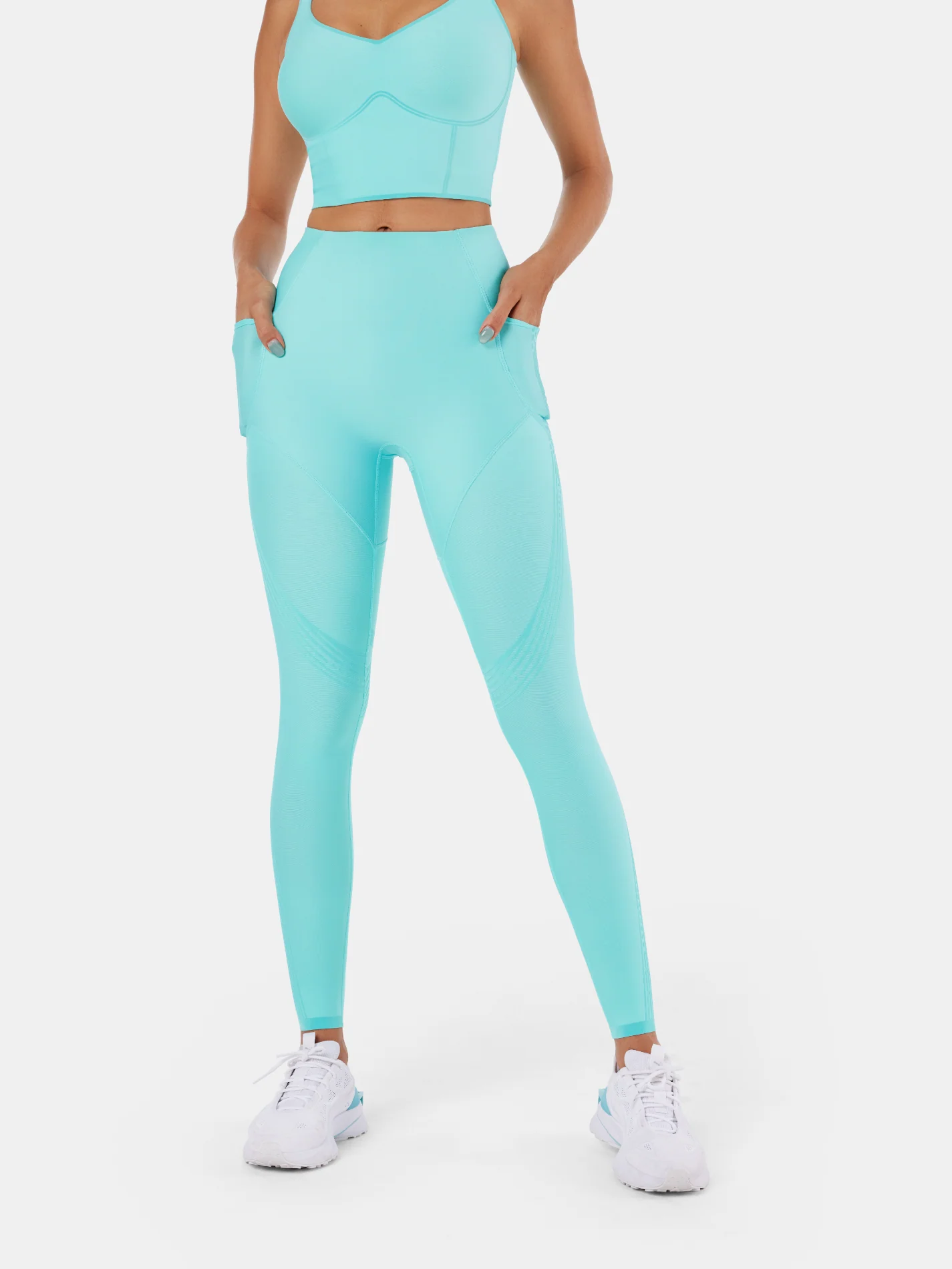 Body Sculpt Double Coverage Leggings - Image 48