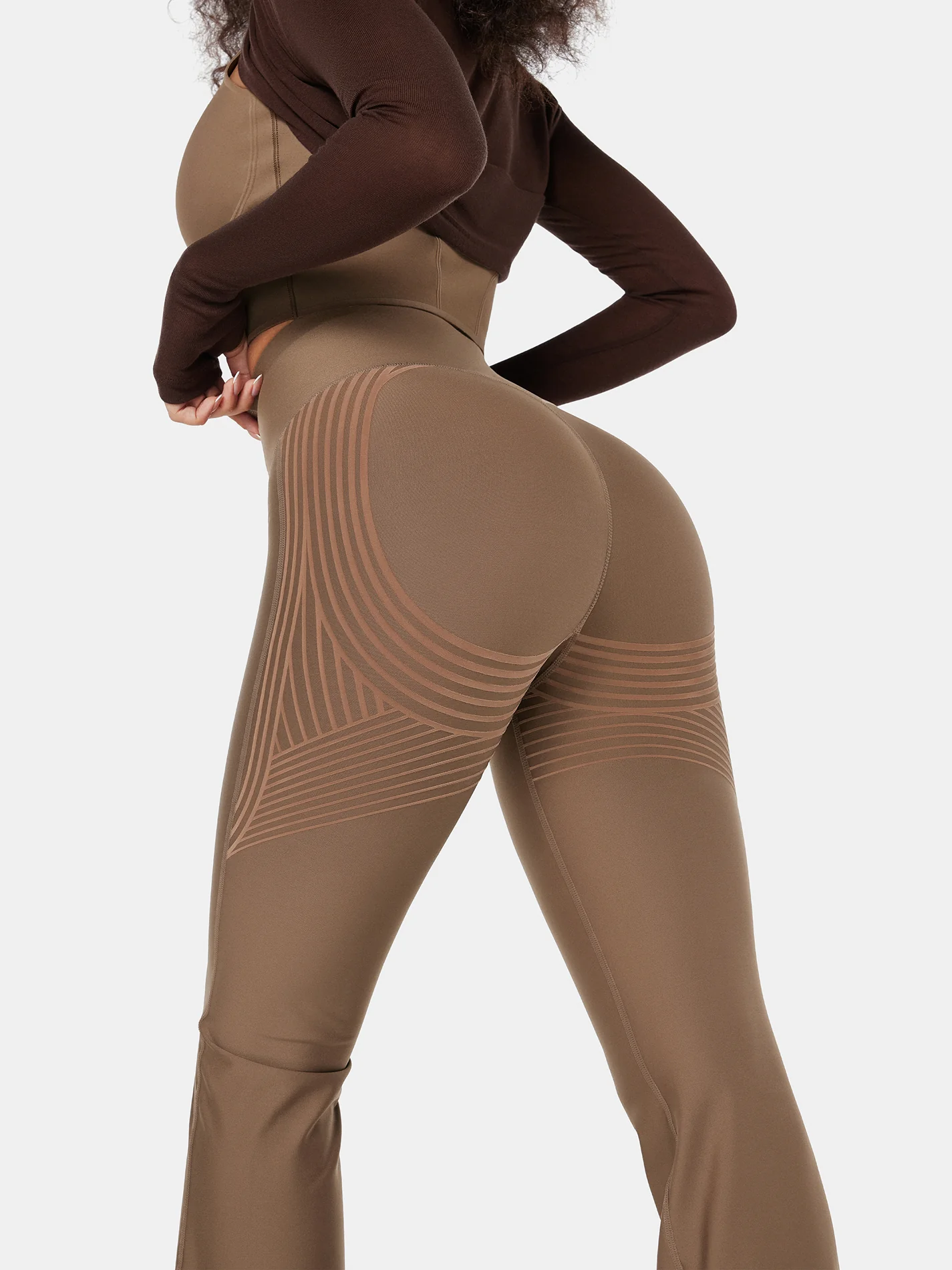 Body Sculpt Flare Leggings - Image 15