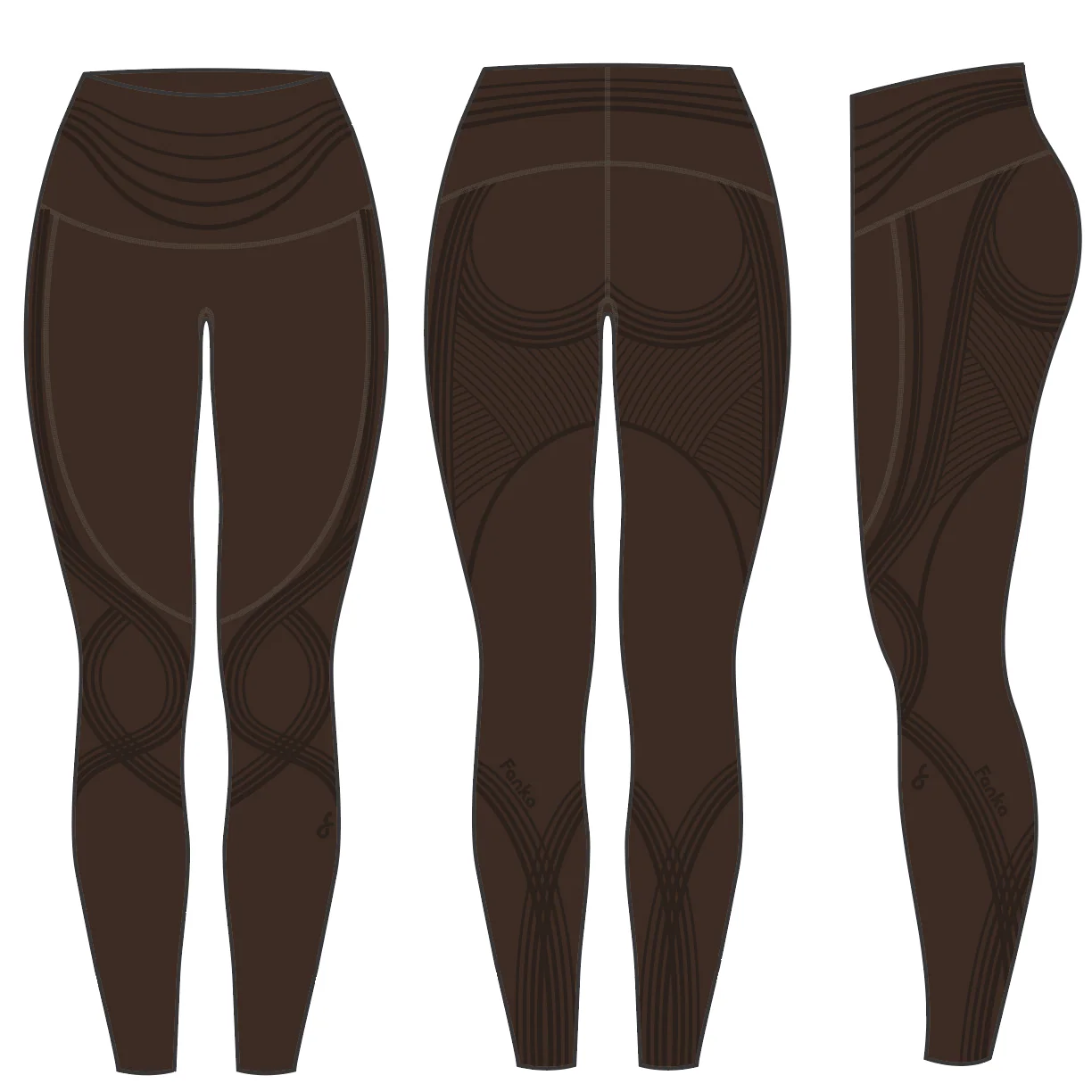 Body Sculpt Leggings 2.0 (Reversible Wear) - Image 64