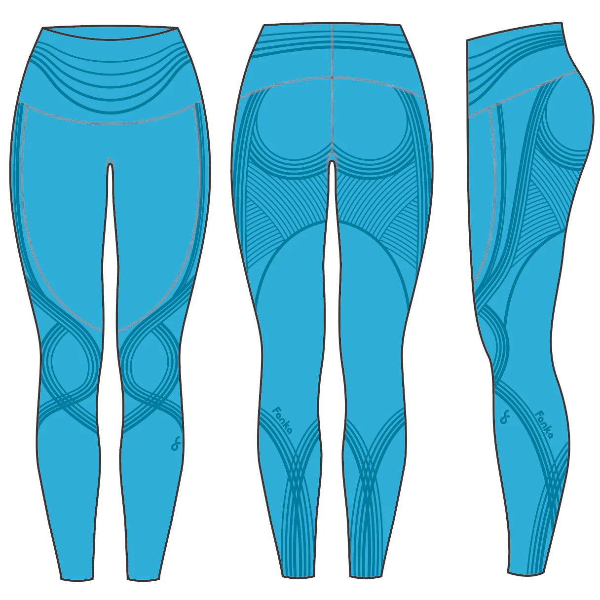 Body Sculpt Leggings 2.0 (Reversible Wear) - Image 72