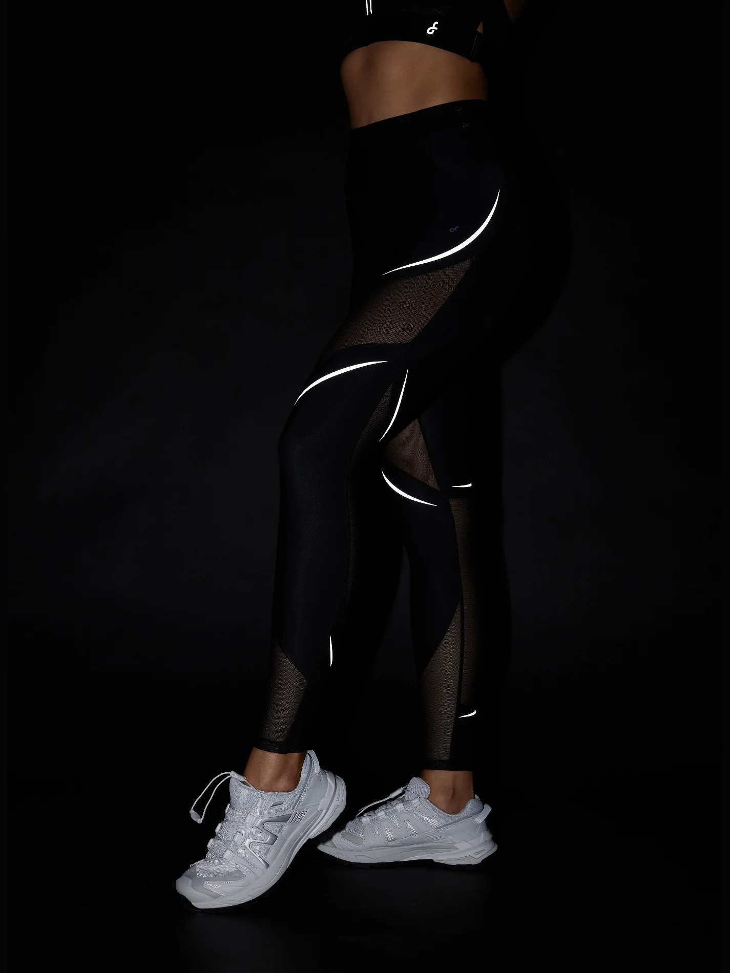 Body Sculpt Mesh Leggings - Image 10