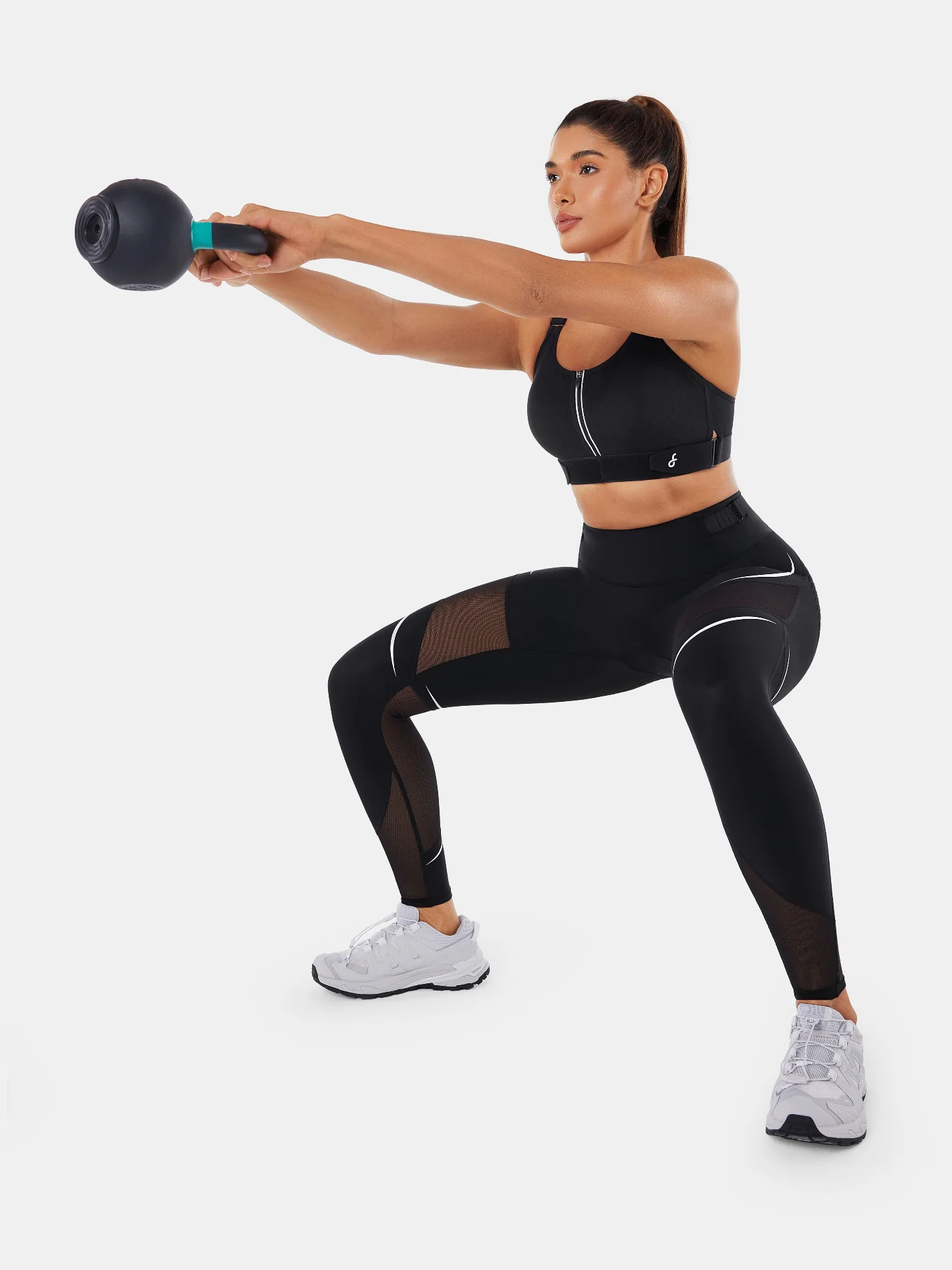 Body Sculpt Mesh Leggings - Image 6