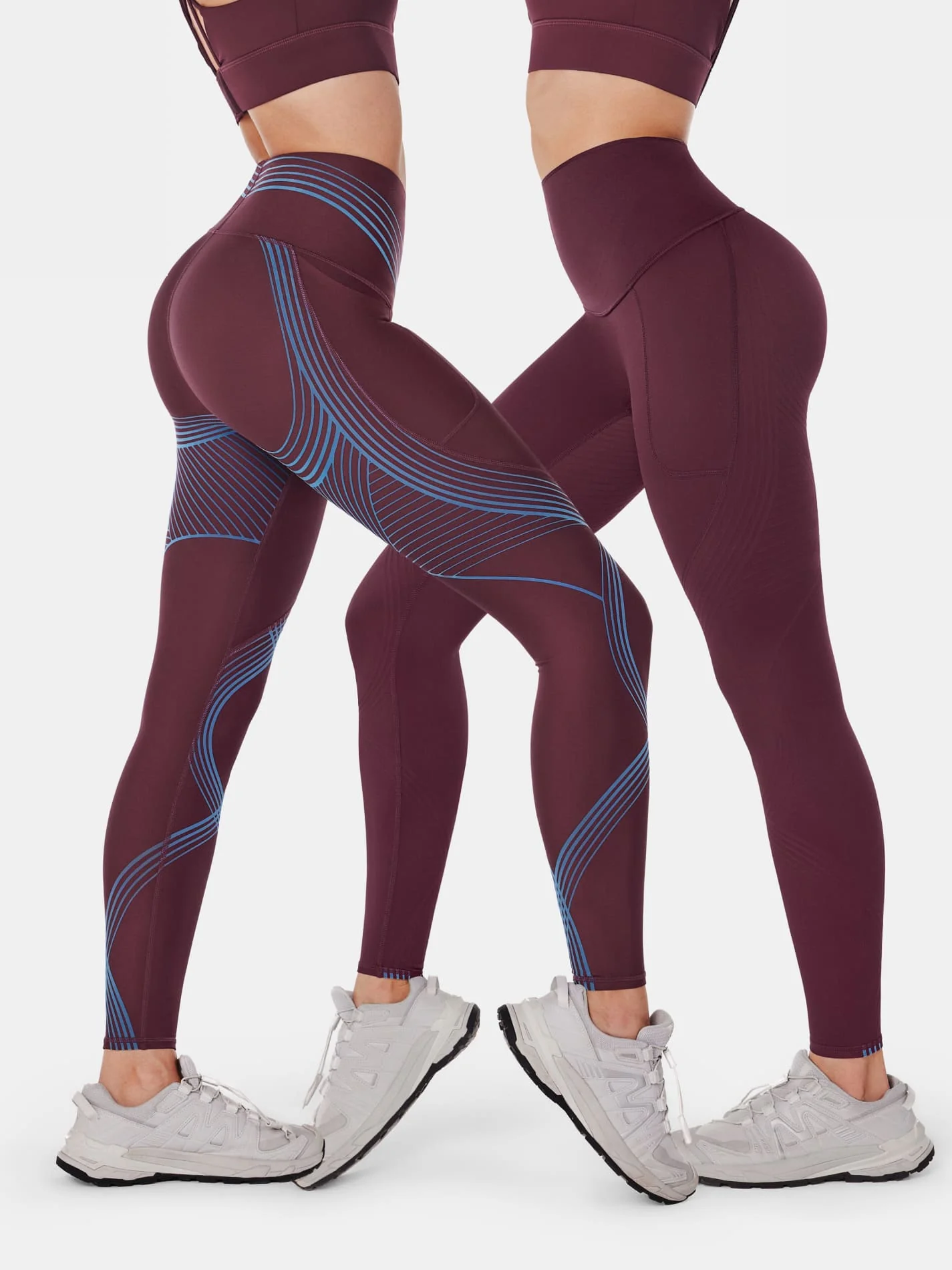 Body Sculpt Side Pocket Leggings 2.0 (Reversible Wear) - Image 11