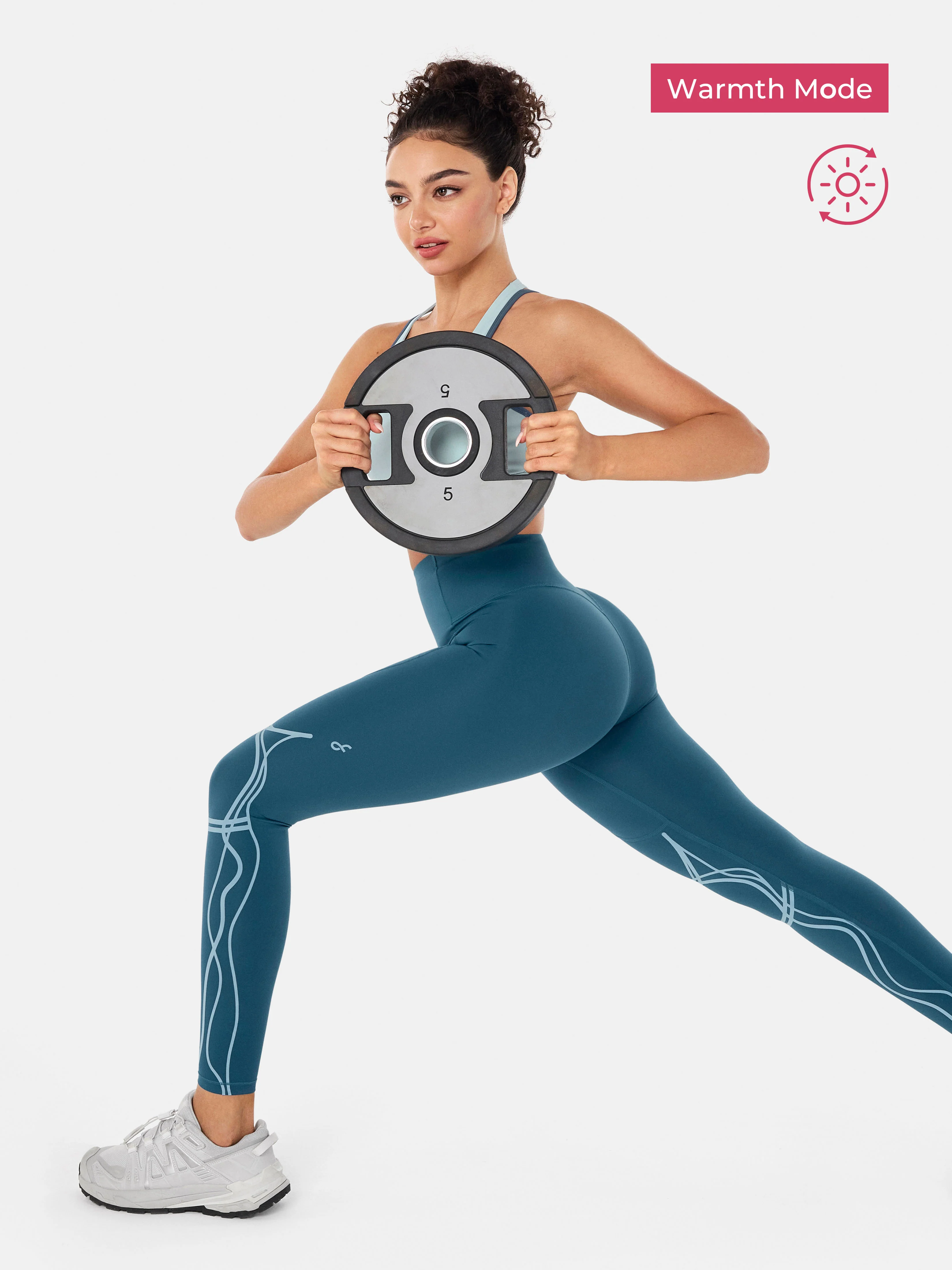 Body Sculpt Two Way Temp Leggings (Reversible Wear) - Image 11
