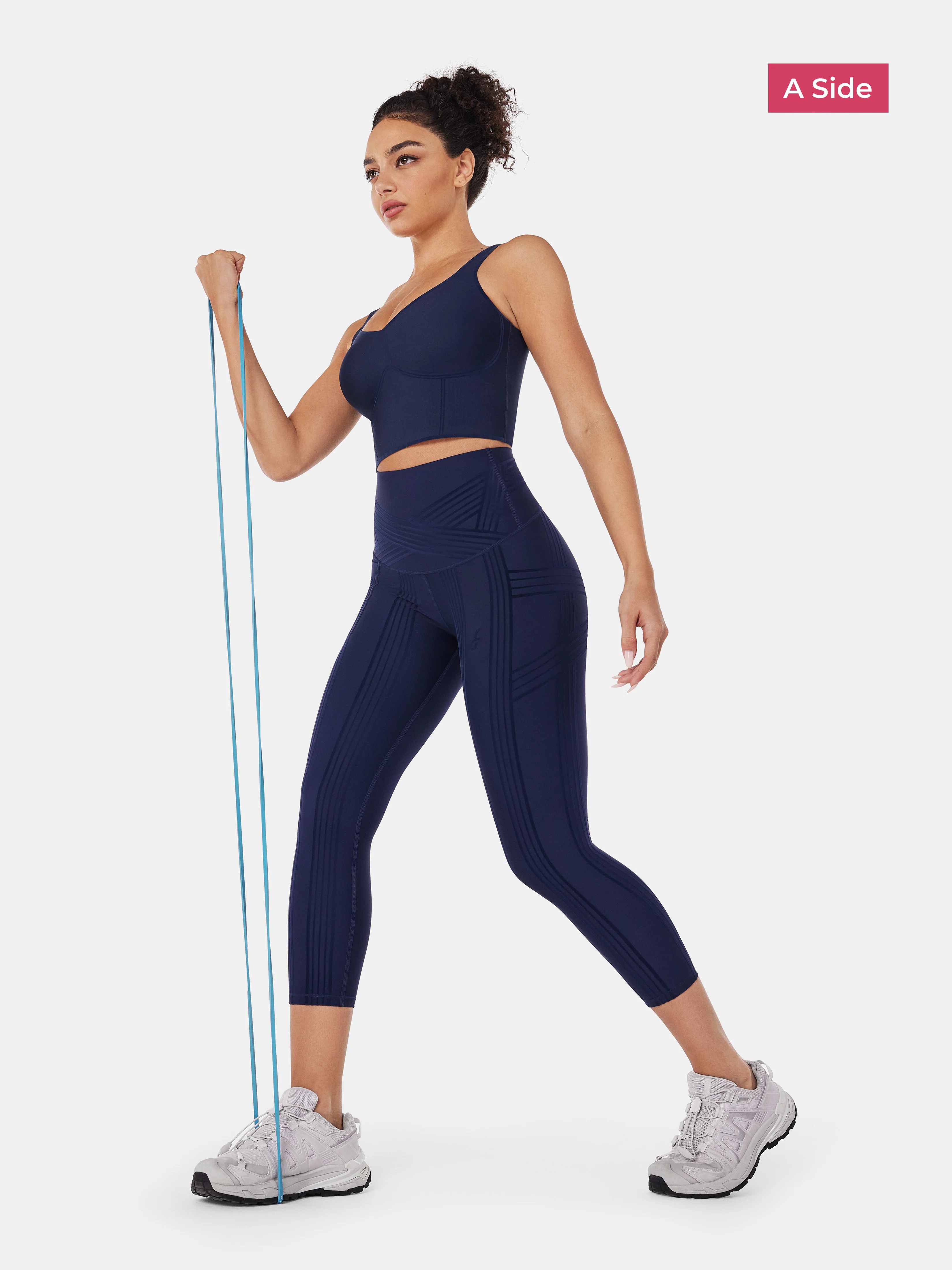 PowerBand Resistance 7/8 Leggings (Reversible Wear) - Image 58
