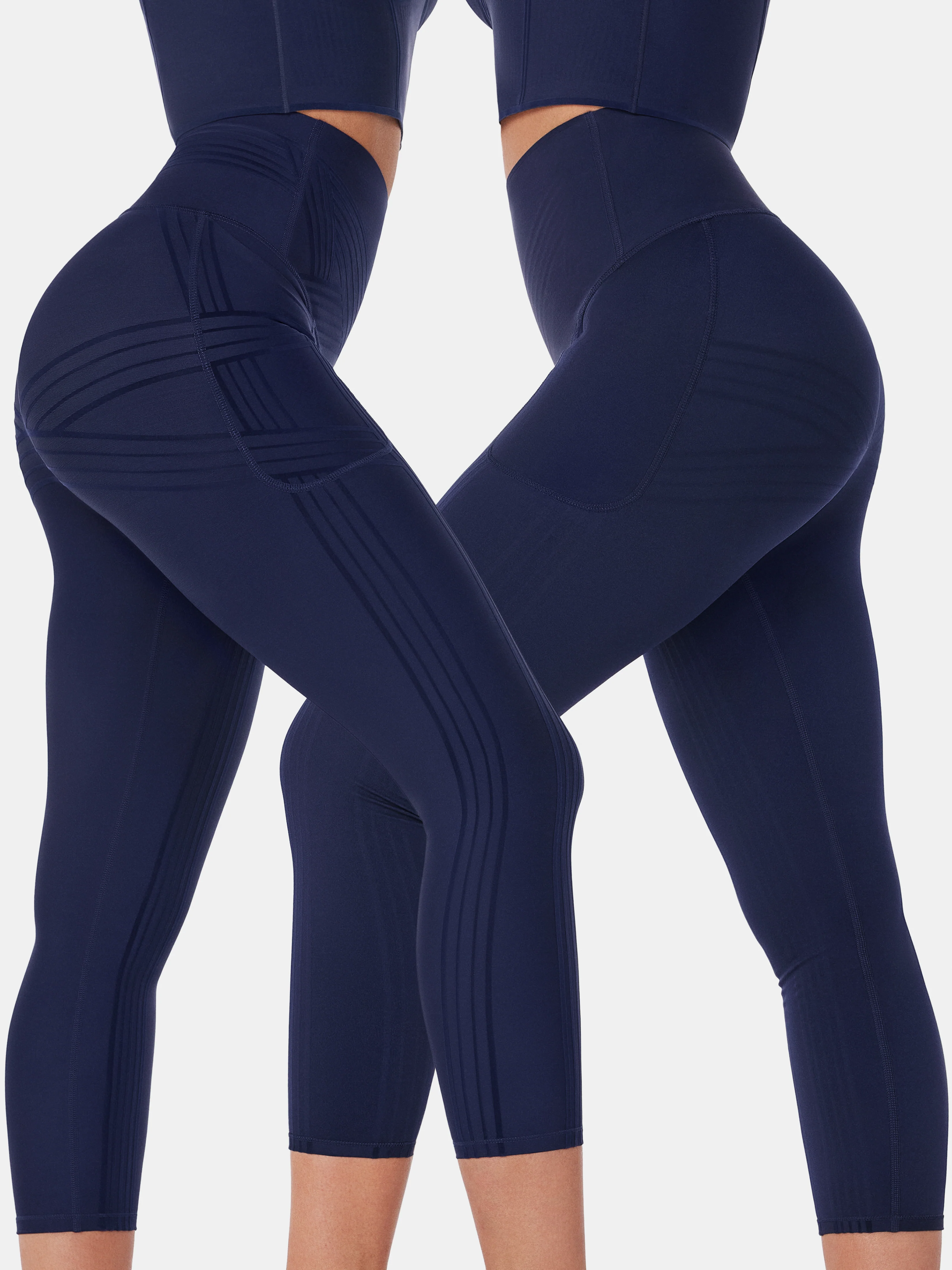 PowerBand Resistance 7/8 Leggings (Reversible Wear) - Image 63