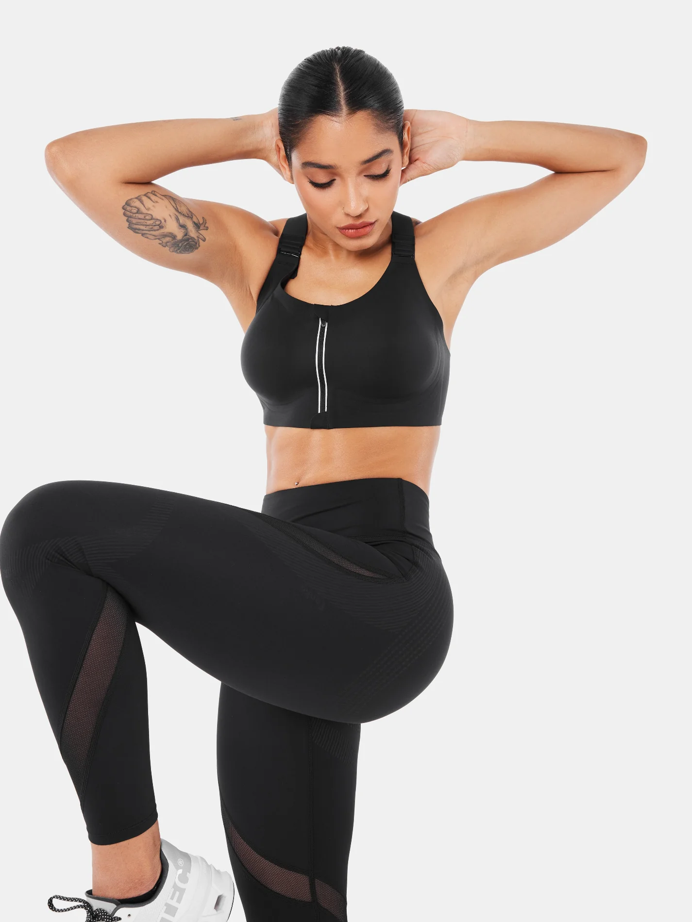 SpeedDry™ Front Zip Sports Bra - Image 16