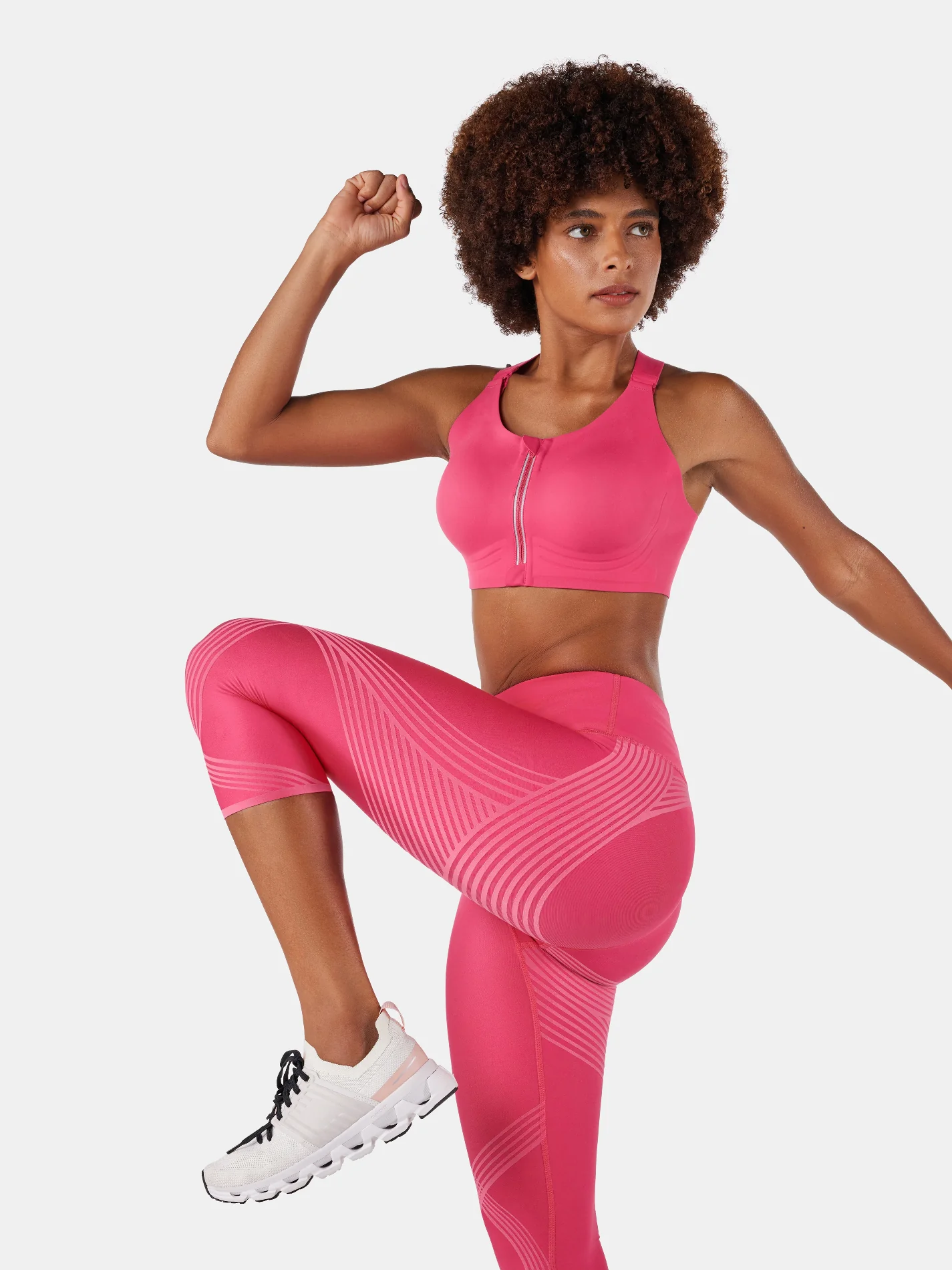 SpeedDry™ Front Zip Sports Bra - Image 21