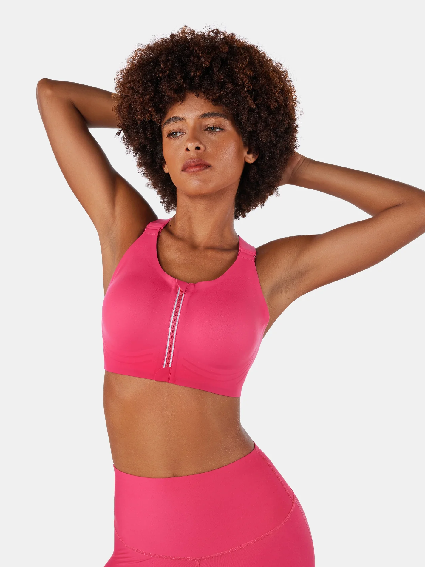SpeedDry™ Front Zip Sports Bra - Image 9